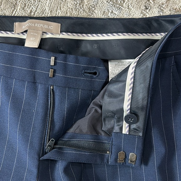 Banana Republic Pinstripe Trouser Pants - Picture 7 of 9